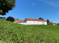 Le ferme Desender sur la place de Plancenoit