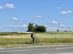 Balade à vélo sur les traces du vicinal w