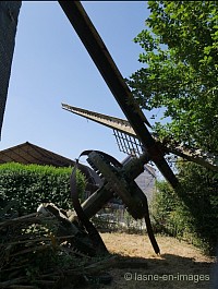 Le dernier moulin malheureusement par terre