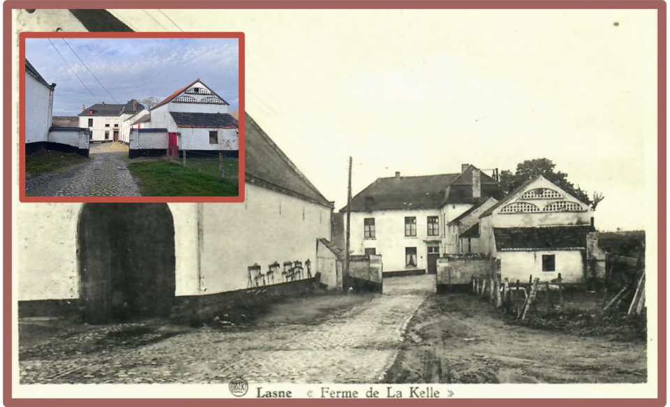 Ferme de la Kelle( fief de la Kelle,1550)