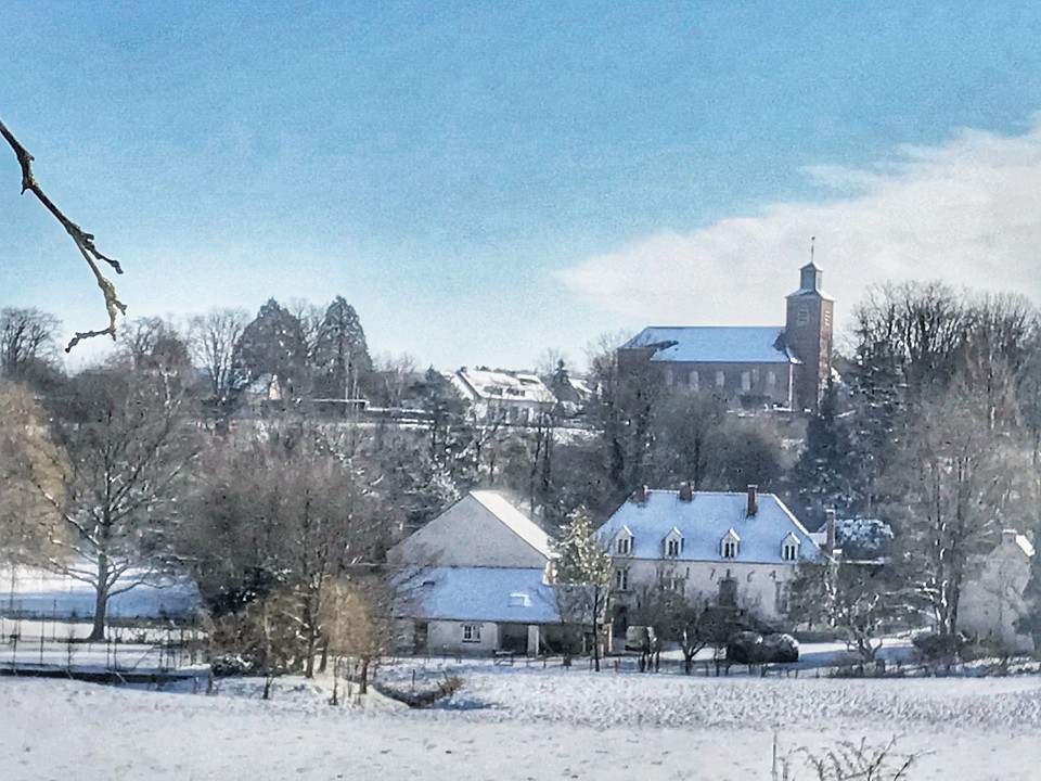 Couture-Saint-Germain sous la neige
