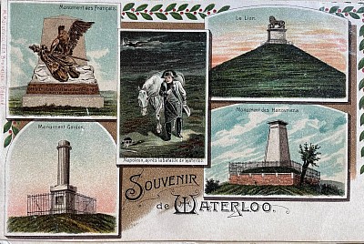 Cette carte postale pleine d’erreur de localisation aujourd’hui  aurait pu être exactes