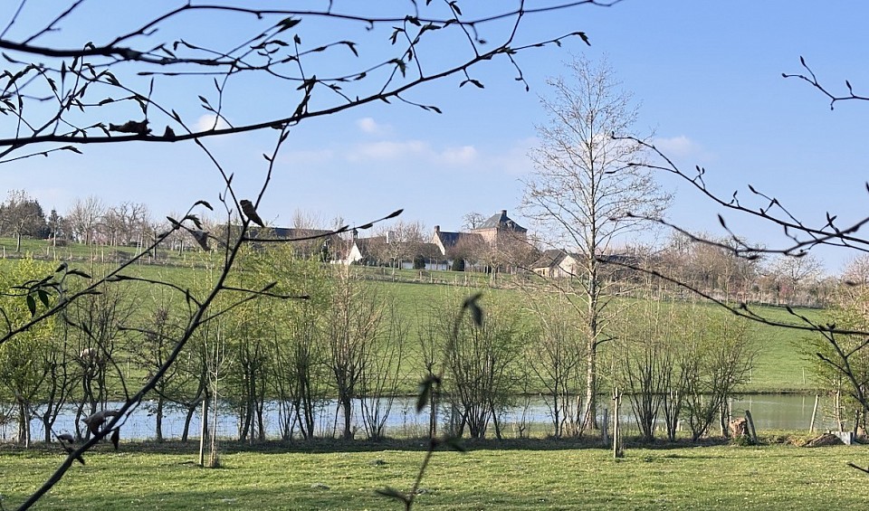 La ferme d’Hubermont autrefois occupé par la famille Focke est actuellement occupé par un privé